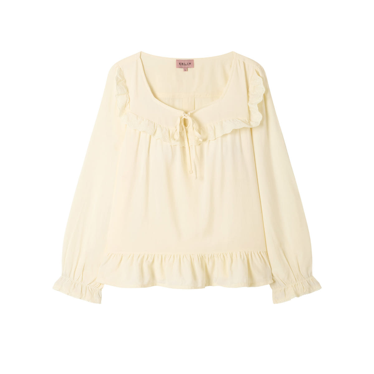 스퀘어넥 여성 긴팔 파자마 잠옷 가격 비교 EBLIN 공식몰 스퀘어넥 여성 긴팔 파자마 잠옷