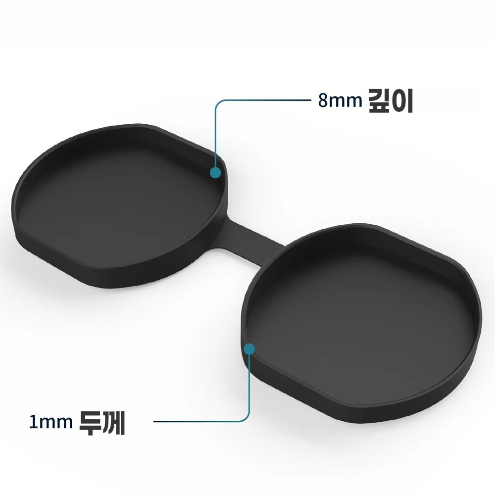 PS VR2 헤드셋 렌즈 보호 실리콘 커버 캡 경캡 - 상세 이미지 5