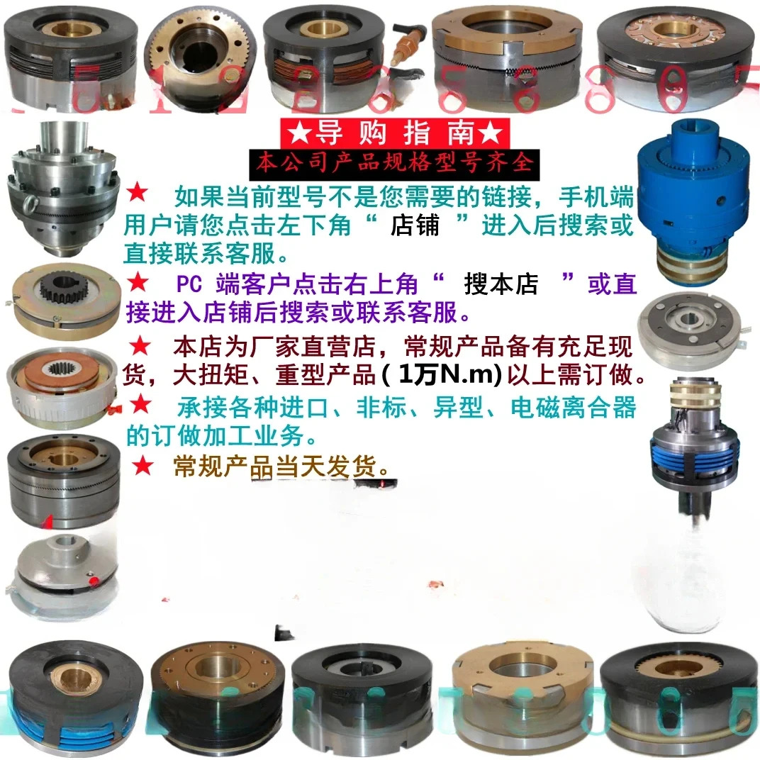 DLM2 K 63A100A 160A 250A 400A 1000A 고토크 건식 멀티 플레이트 전자기 클러치 DC96V