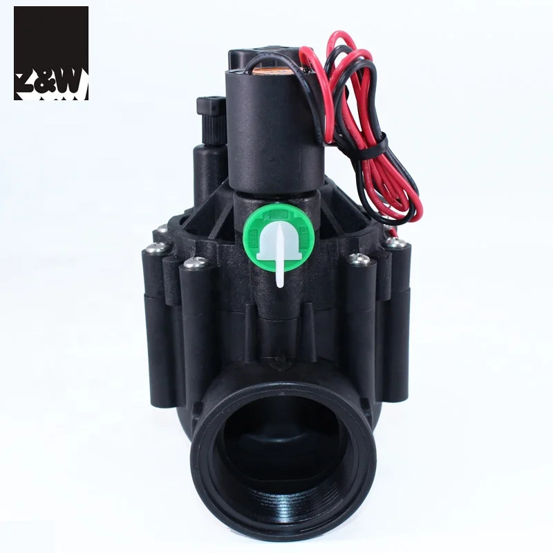 151DH 1.5인치 솔레노이드 밸브 관개 조경 유압 유량 제어 나일론 유리섬유 강화 1-1/2인치 DN40 50MM AC DC 래치