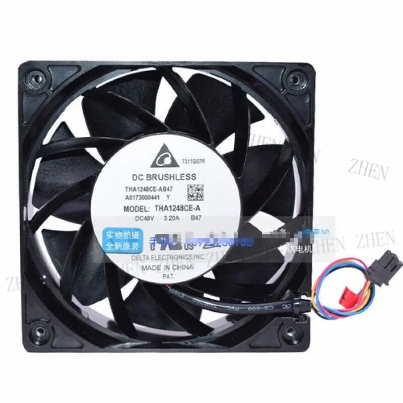 Y THA1248CE-A 12038 48V 3.20A 12cm 강력 팬