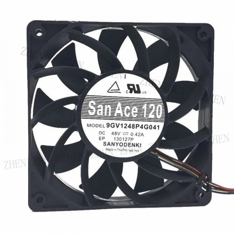 Y FOR San Ace120 서버팬 9GV1248P4G041 48V 0.42A 112cm 4선