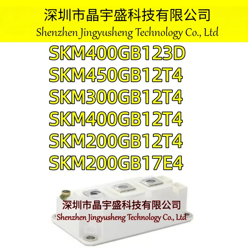 오리지널 SKM200GB12T4 SKM200GB17E4 SKM300GB12T4 SKM400GB12T4 SKM400GB123D SKM450GB12T4