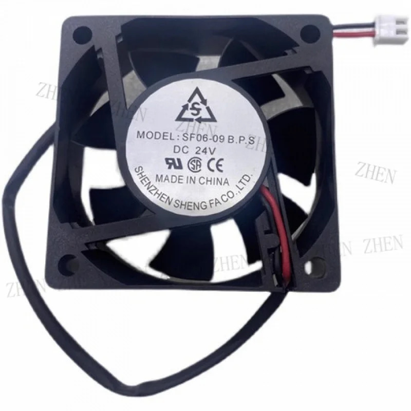 Y SF06-09B.P.S DC24V 6cm 6025 2선식 냉각팬