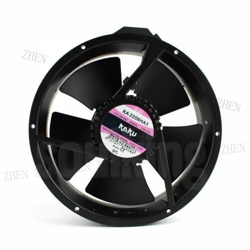 Y FOR KA2206HA1 222x60mm 110V 팬 올 메탈 IP55 방수 냉각팬