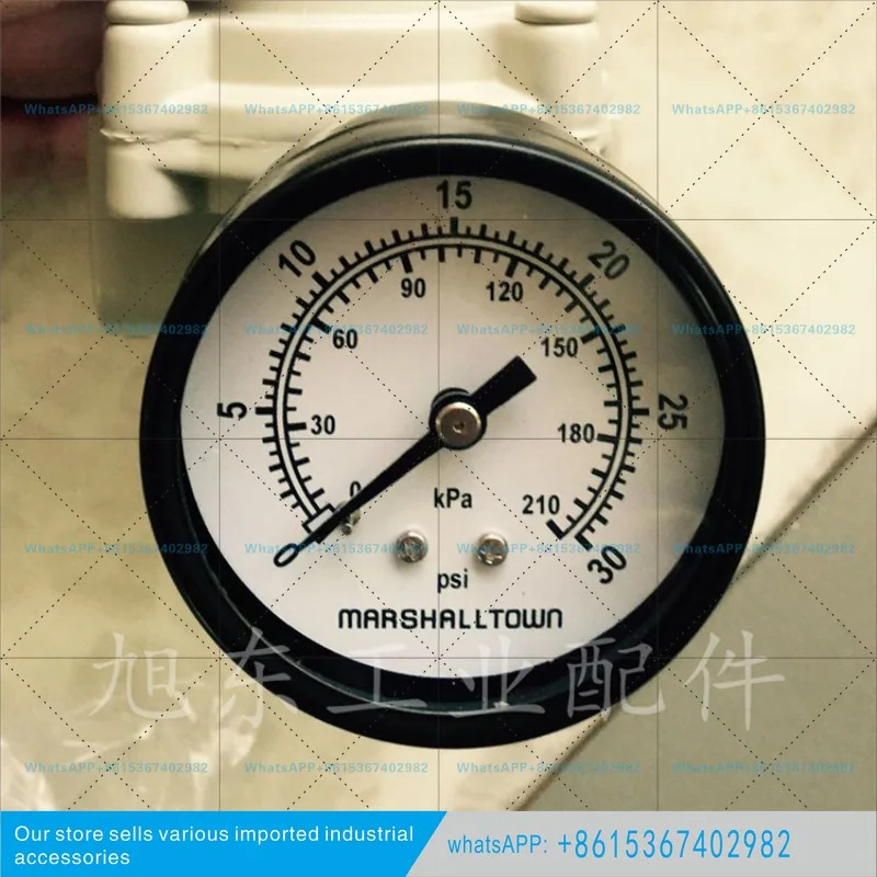 축형 2인치 기압계 압력 게이지 015/30/60/160PSI