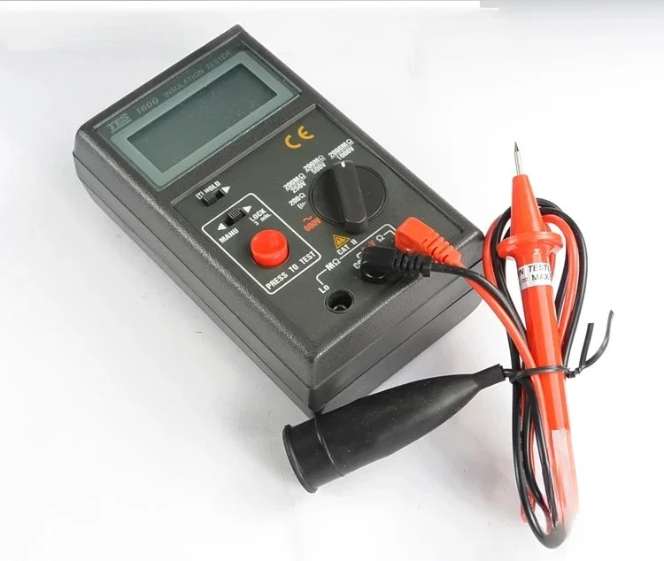 TES-1600 휴대자동 제로 조정 절연 시험기