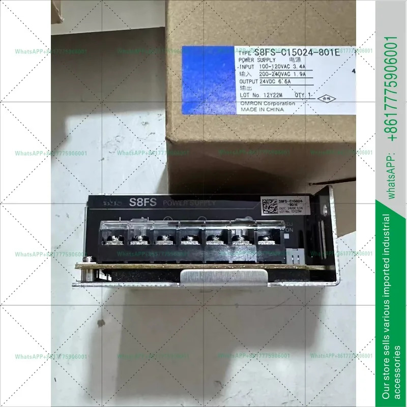 오리지널 S8JC-Z15024 스위칭 전원공급장치 150W 가변 전압 조절