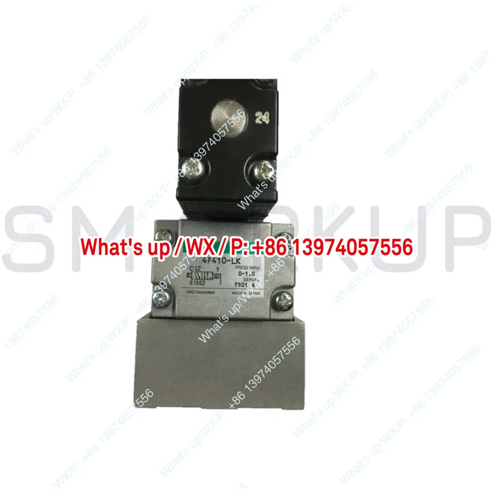 카세트 CKD 4F410-10 솔레노이드 밸브 AC220V-