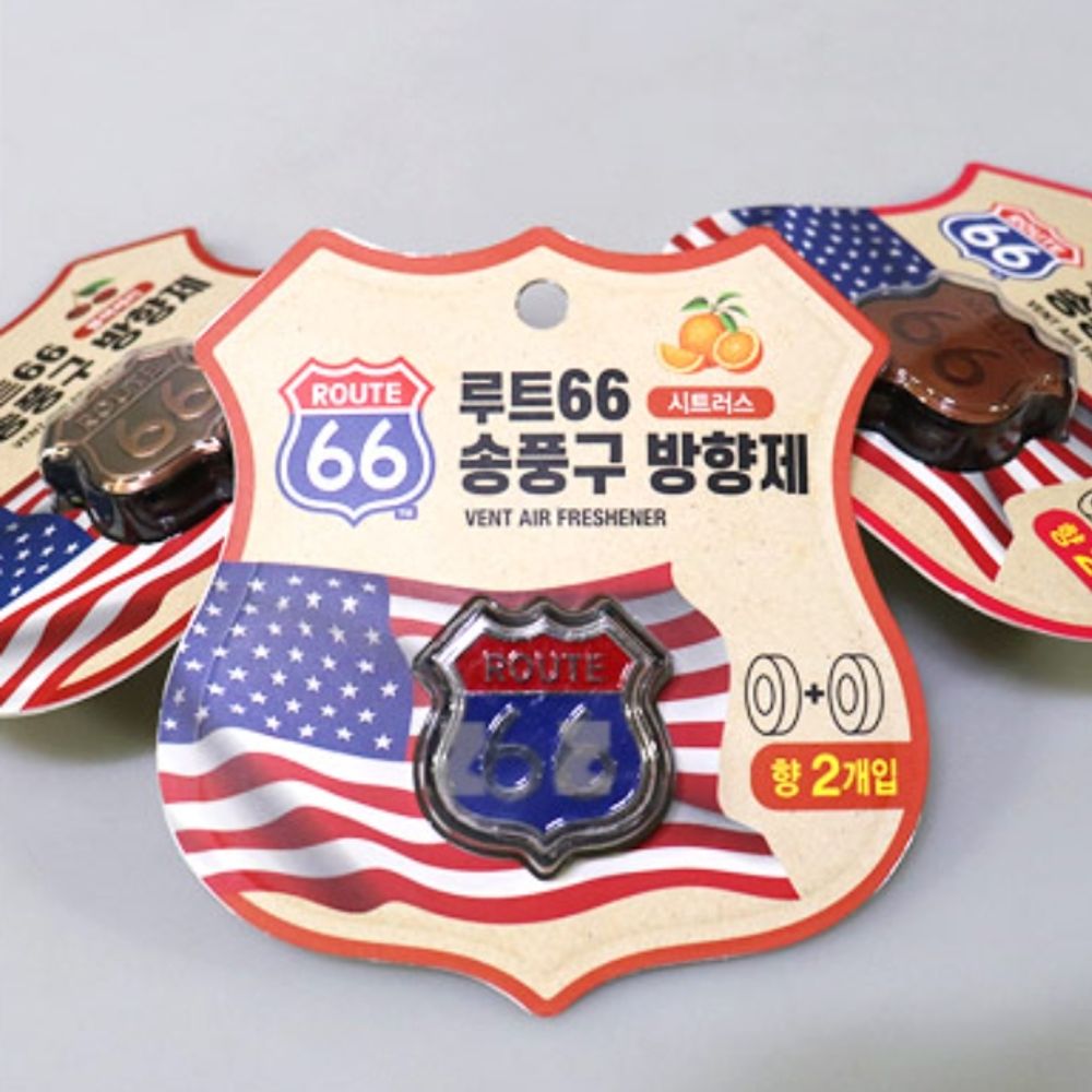 카렉스 자동차 방향제 차량 송풍구 향기 방향제 2개입 - 상품 이미지