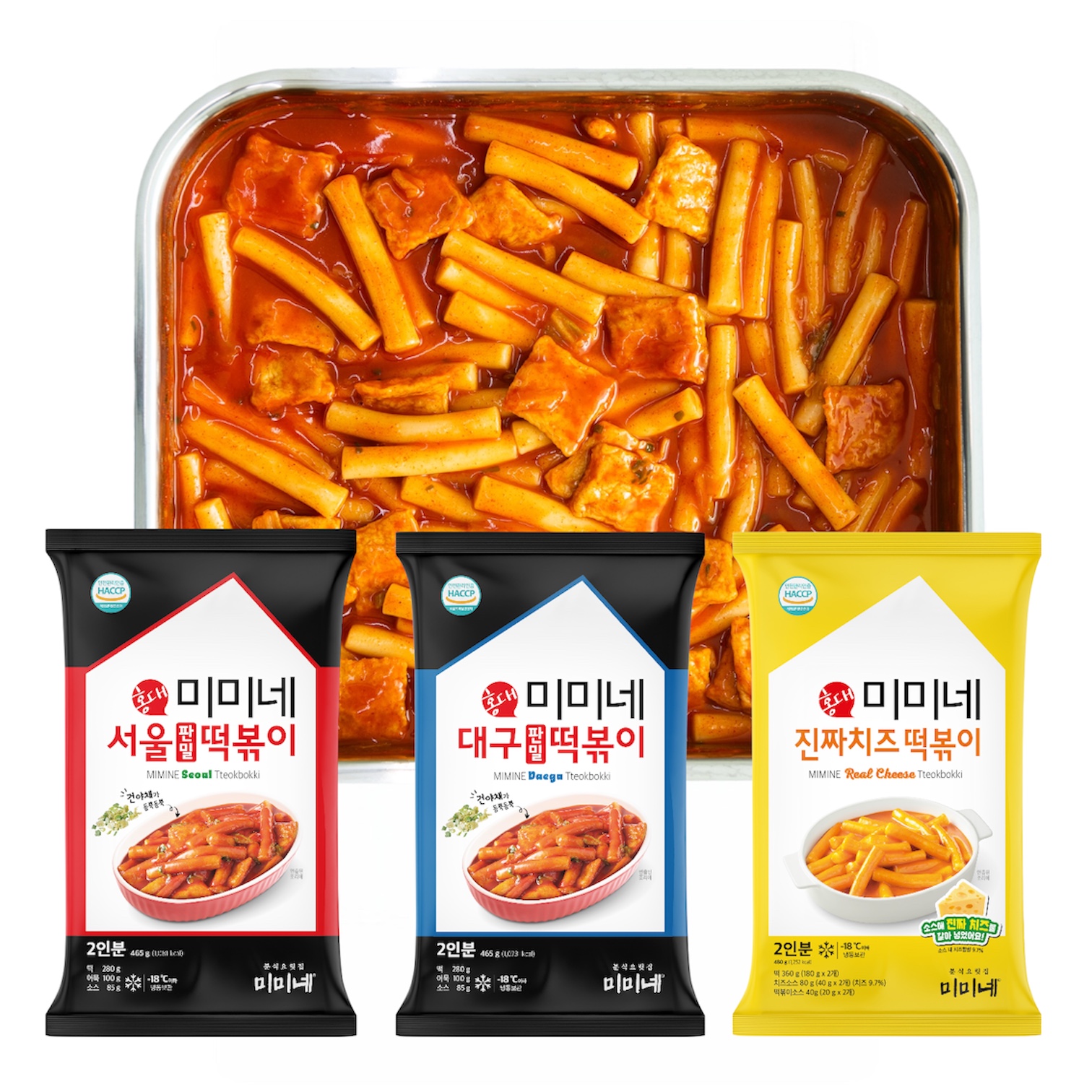 미미네 떡볶이 인기 9종 밀키트 , 4봉 골라담기 이미지 3