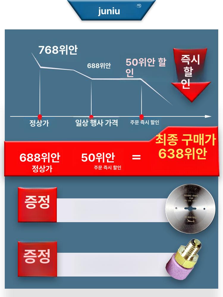 자동 원단재단기 슬라이드 레일 의류 재단기 커팅기 세트 가죽 무선 오토컷 트랙 피할기 - 상세 이미지 3