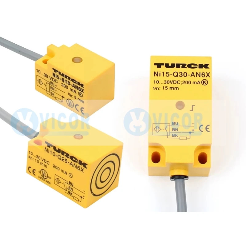 Ni5-Q18 Ni10-Q25 Ni15-Q30-AP6X AN6X TURCK 유도 센서 NI5-Q18-AN6X AP6X RN6X RP6X NI10-Q25-AN6X