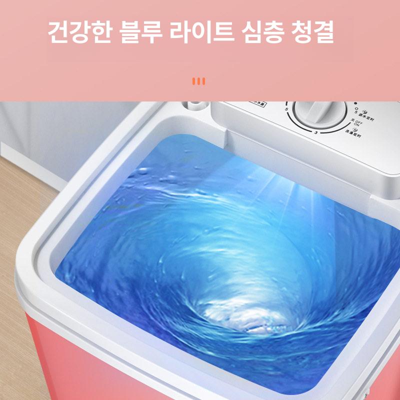 음식물탈수기 매직씽고 미니탈수기 듀얼 걸레 수영복탈수기 기숙사 - 상세 이미지 4