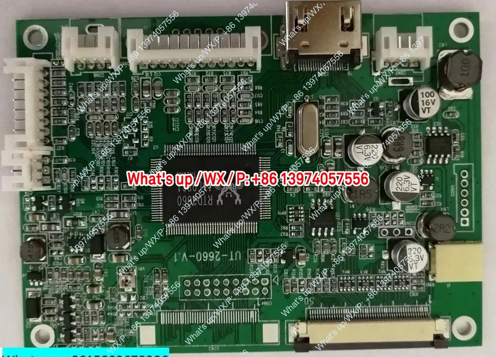 10.1인치 화면 1024x600 RGB TTL TFT LCD 디스플레이 드라이버 보드 모듈 VGA 포함