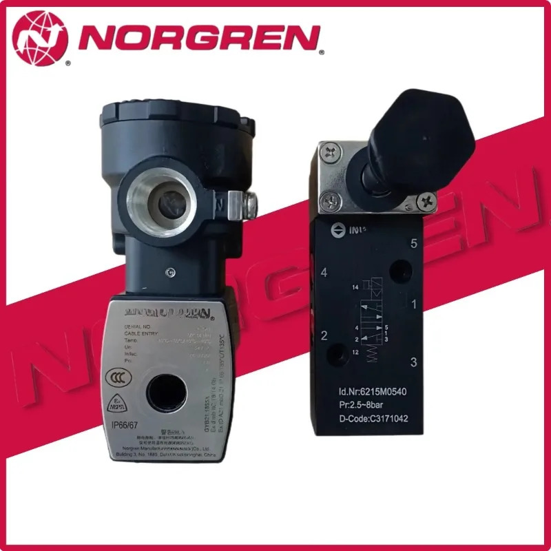 HERION Norcrown 6215M0510.0246.02400 솔레노이드 밸브 6215M3540/6215M3740/0540