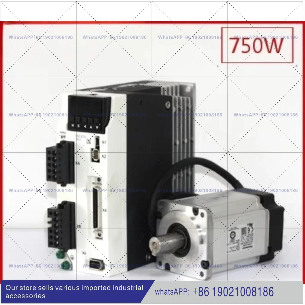 서보모터 드라이버 세트 750WMSMF082L1U2MMCDLN35SE