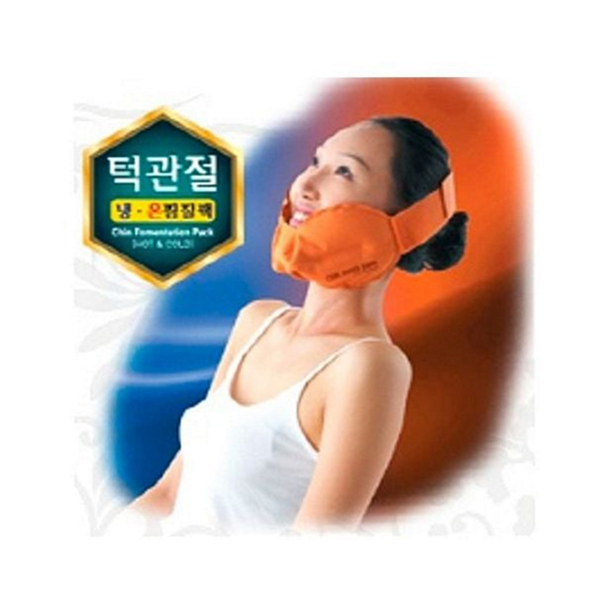 냉온 턱 관절 찜질 얼굴 턱 관절 냉찜질 온찜질 황토 - 상품 이미지