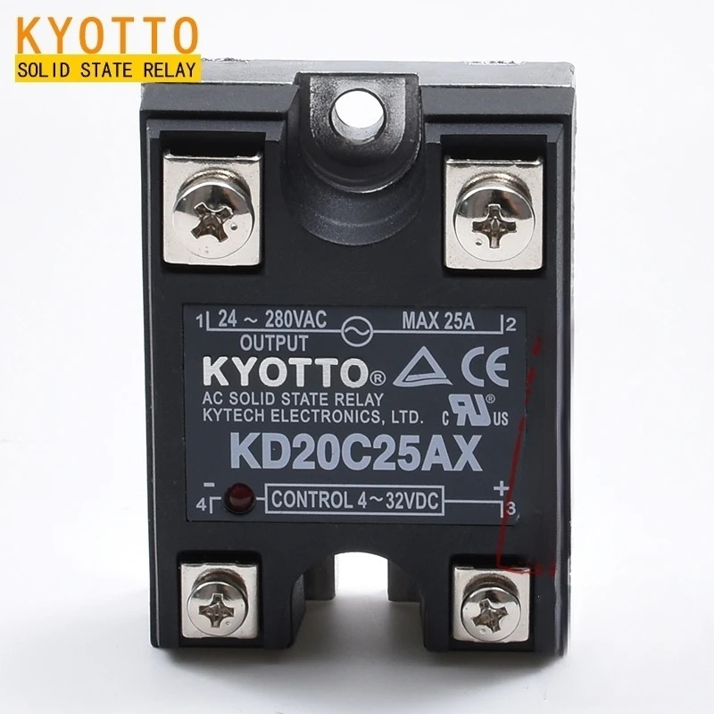 KD20C10AX KD20C25AX KD20C40AX KYOTTO AC 솔리드 스테이트 릴레이