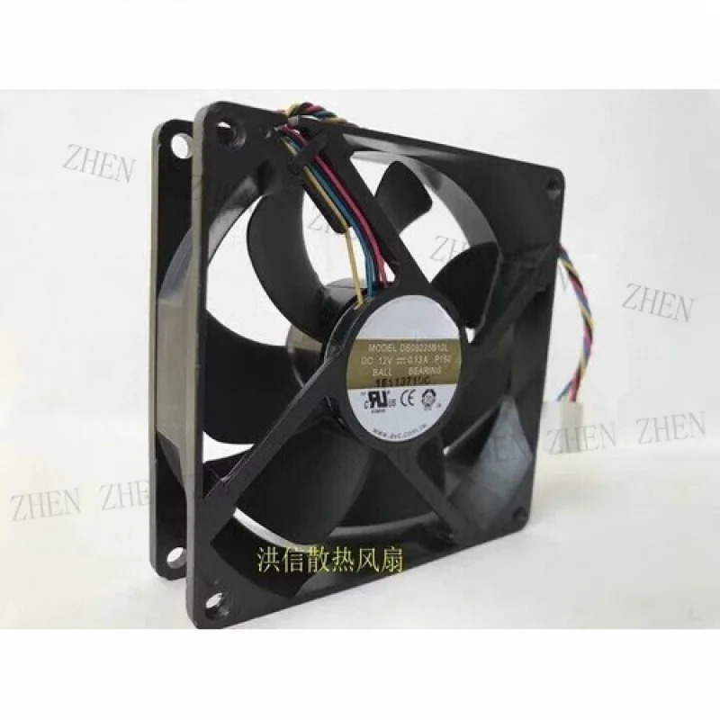 Y 9225 DS09225B12L DC12V 0.13A 92x92x25MM 4선 PWM 냉각팬