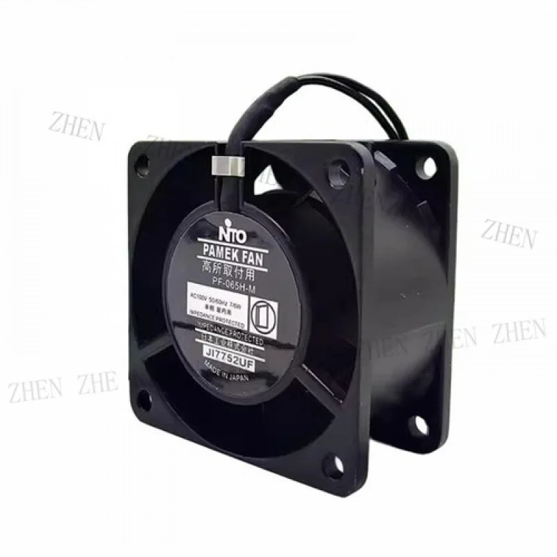 Y for NTO PF-065H-M 100V 7/6W 6CM 6030 금속 고온 냉각팬
