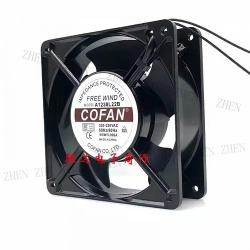 Y FOR COFAN A1238L22B AC220V-230V 8/9W 0.006A 12CM 열 팬