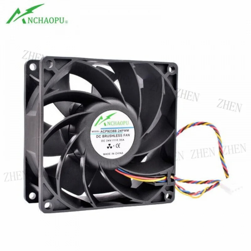 Y ACP9238B-24 mm 92mm DC24V 0.35A 인버터 전원공급장치냉각팬