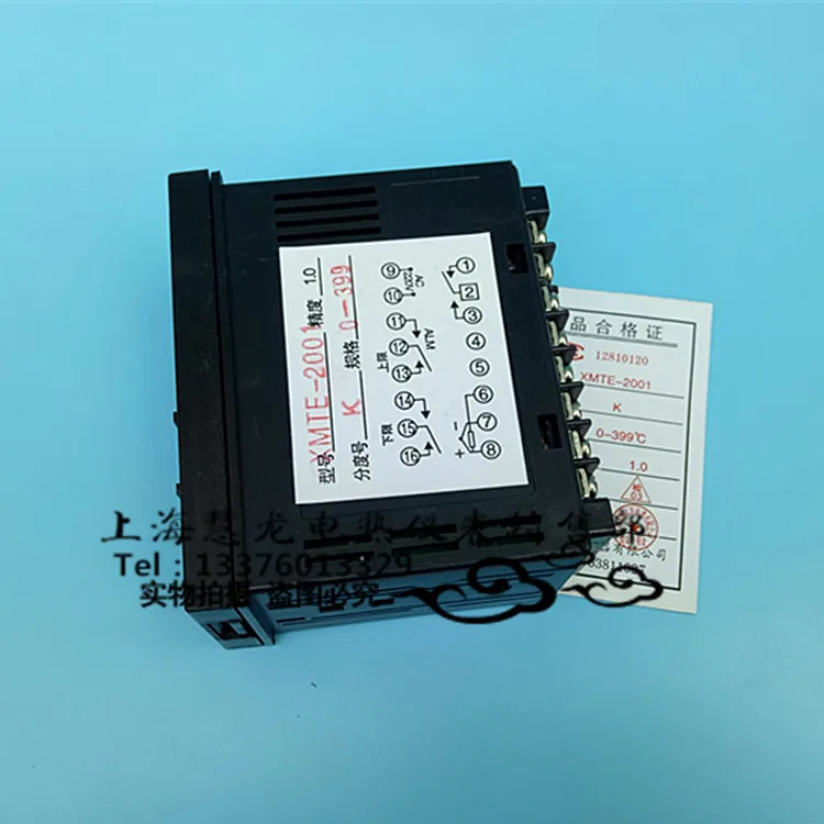 XMTE-2001 디지털 디스플레이 온도 조절 테이블 K 타입 조절기 pt100 컨트롤러 0-399