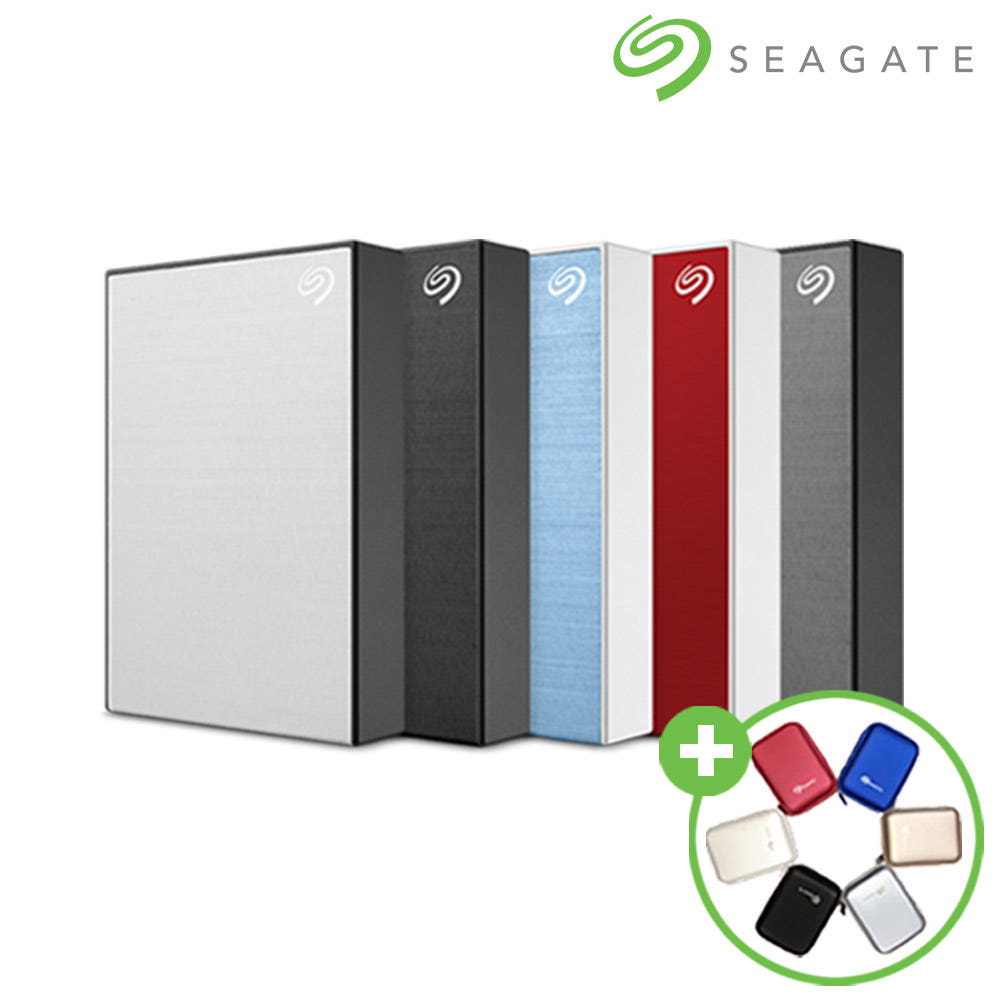 씨게이트 외장하드 데이터복구 외장HDD 전용파우치 3년보증정품 4TB, 스페이스그레이 이미지