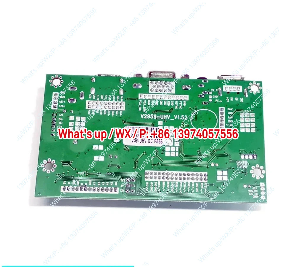 풀 HD 1920x1080 산업TFT LCD 스크린 V59 광고 컨트롤러 AD LVDS 드라이버 보드
