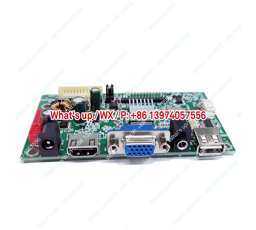 풀 HD 1920x1080 산업TFT LCD 스크린 V59 광고 컨트롤러 AD LVDS 드라이버 보드