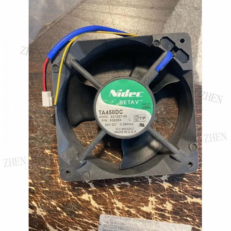 TA450DC B31257-68 GPU 냉각팬Y DC24V 0.28A 2핀