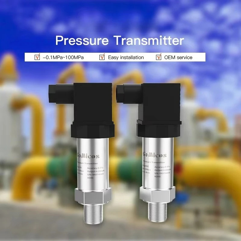 오리지널 GPT200 0-5V 0.5% OEM 방폭 압력 트랜스미터 트랜스듀서 G형 물 오일 압력센서 4-20ma