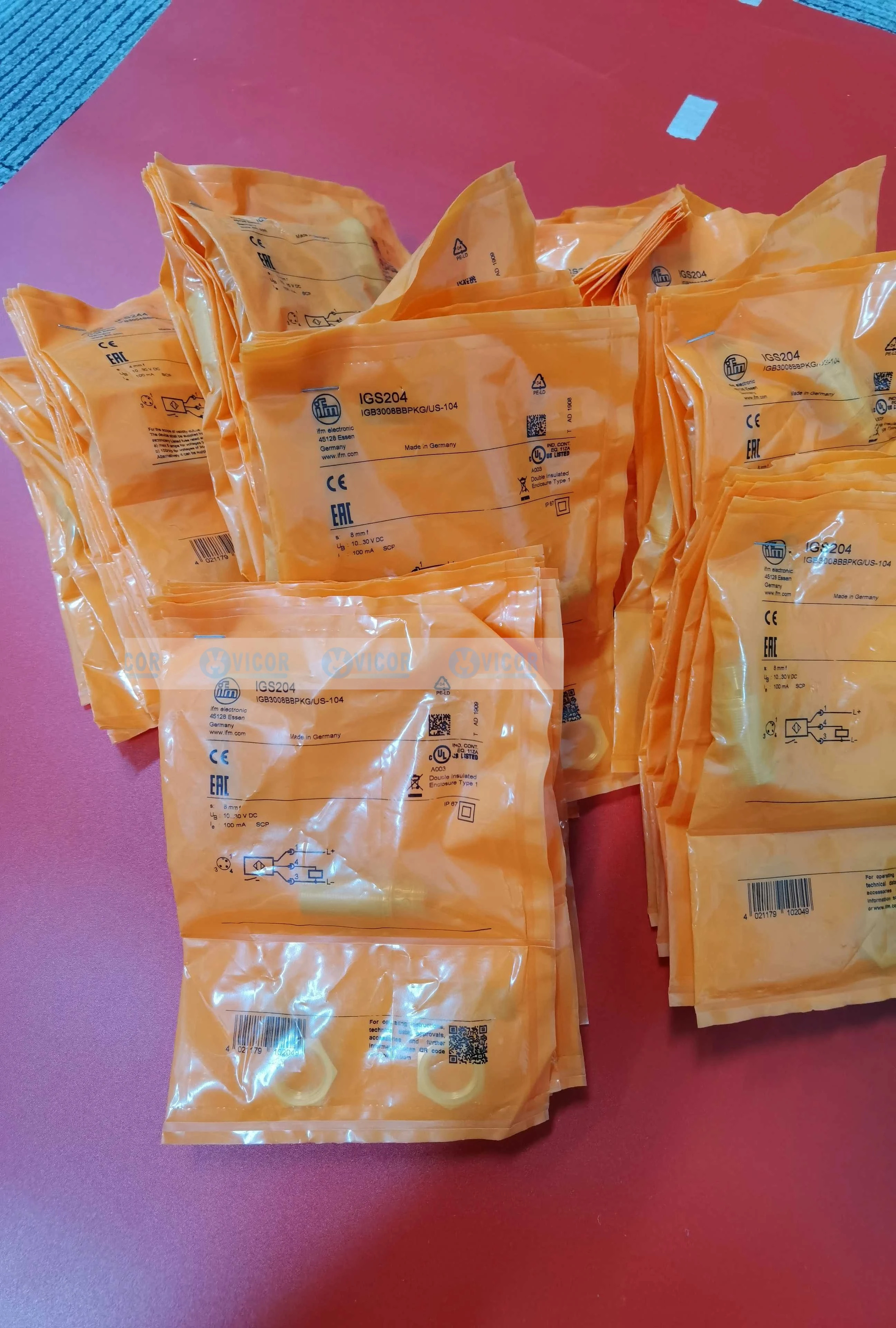 IFM 센서 IGS204 IFS240 IFS244 IFS204 IFS206