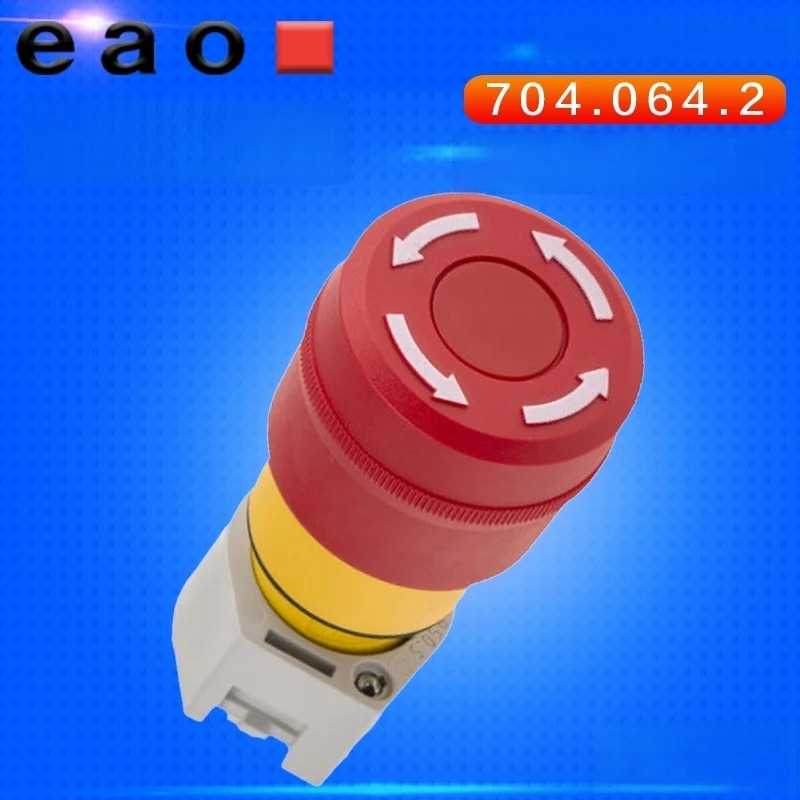 704.075.2 704.064.2 704.064.2A 704.066.2 704.066.2A 704.910.1 eao 비상 정지 스위치 키 작동식 1NO1NC 2NO2NC 접점