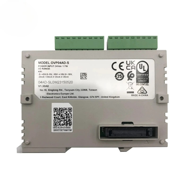 DVP04AD-S 새 PLC 모듈 확보 가능