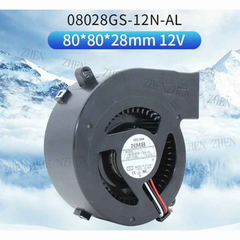 Y for 08028GS-12N-AU 12V 0.47A 8028 8cm 터보 블로워 프로젝터 팬