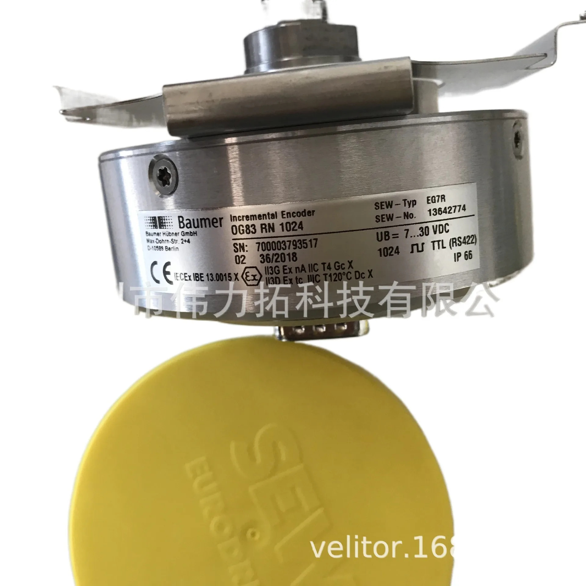 독일 엔코더 EG7R OG83 RN1024 13642774 새 SEW EURODRIVE