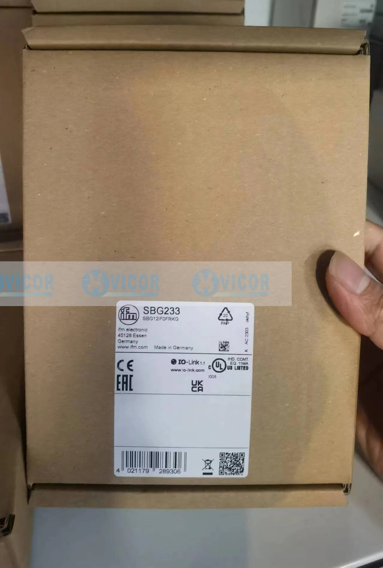 IFM 센서 SBG233 SBG232 SBG332 SBU624 유량센서 단방향 밸브 SH0500