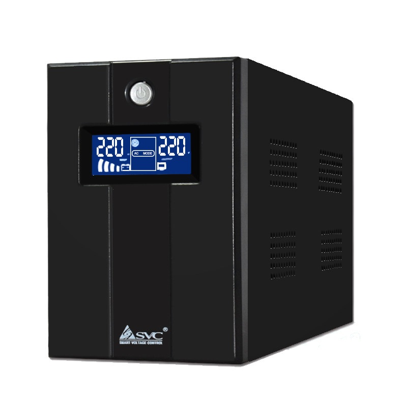 무정전 전원 장치 600W 1KVA 가정용 사무용 소형 타워형 LCD 디스플레이 자동 - 상품 이미지