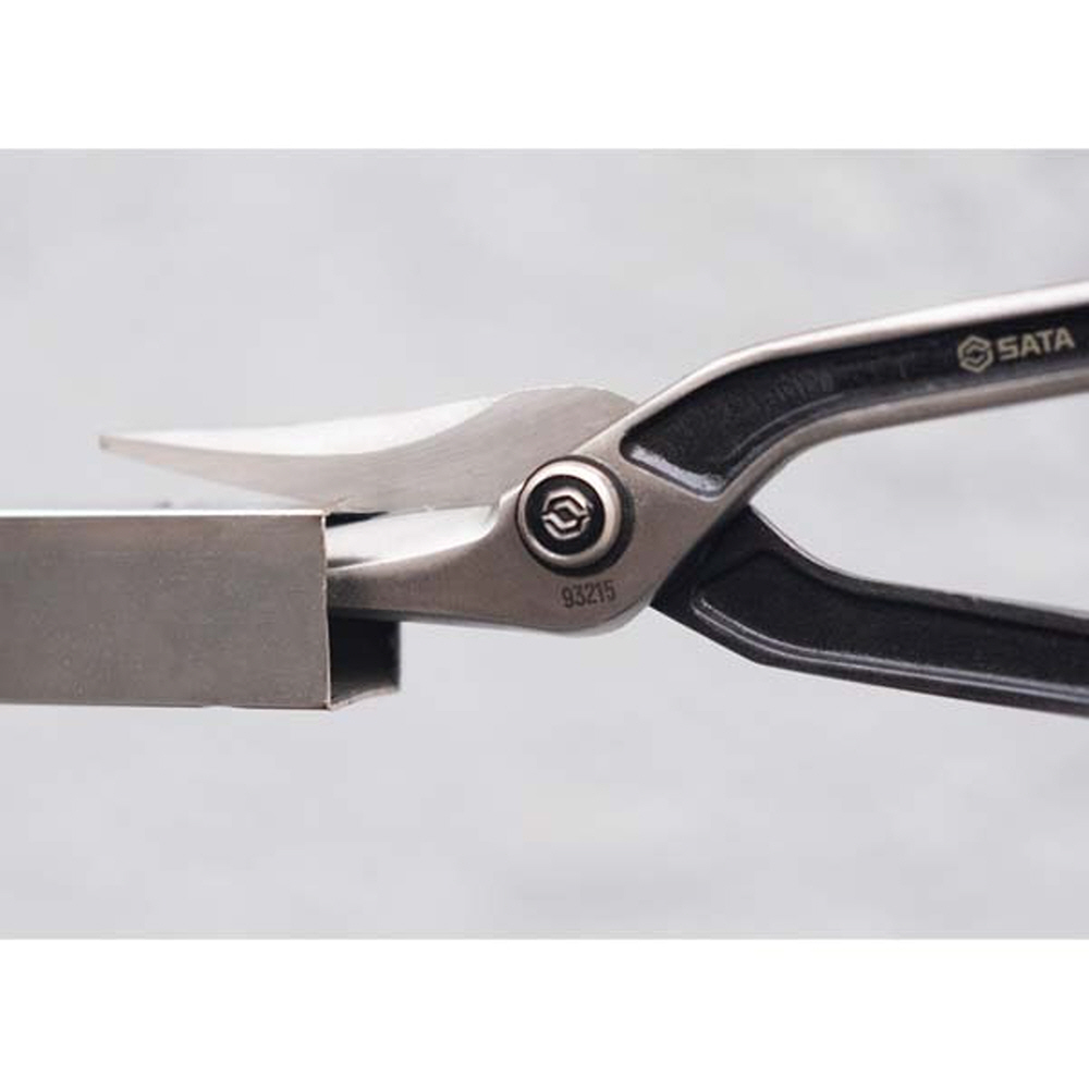 사타 SATA 뾰족형 철판 가위 263mm(10인치) 93215 함석 철판가위 - 상세 이미지 4