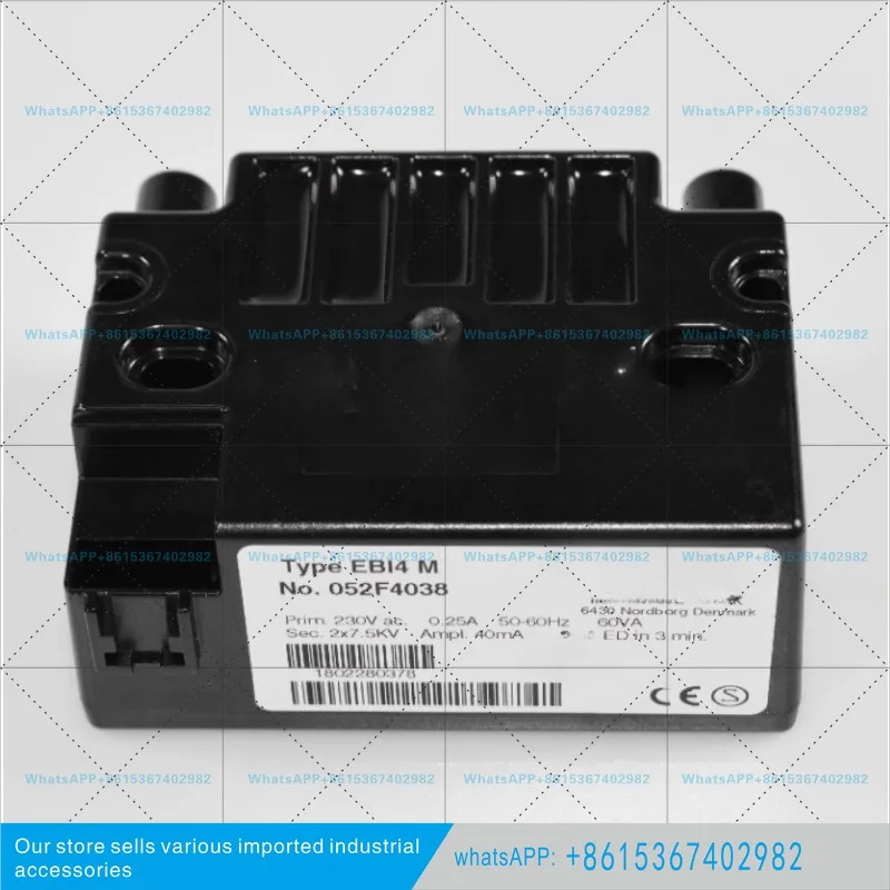 점화 변압기 2X7.5KV 타입 EBI4 M NO.052F4038 부품