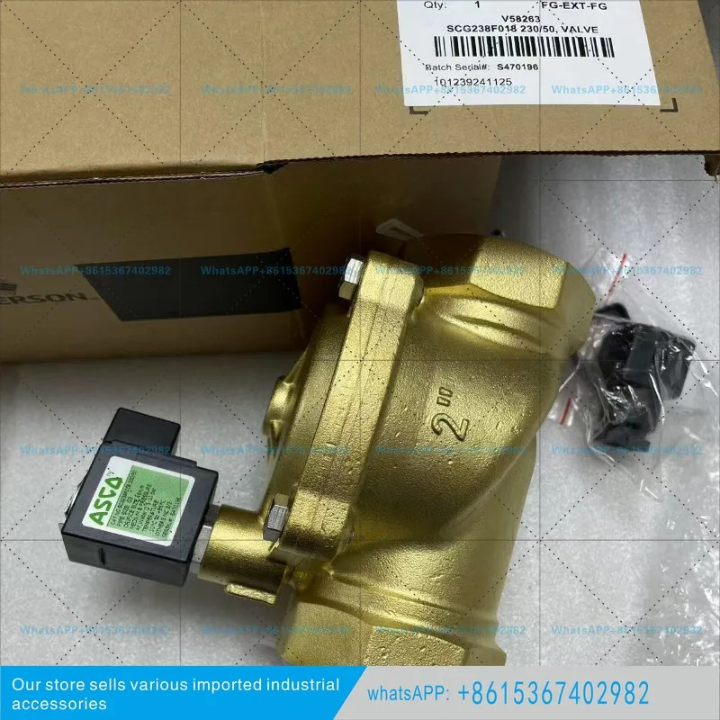 밸브 G2 threadSCG238F018 230/50 미국 ASCO 솔레노이드