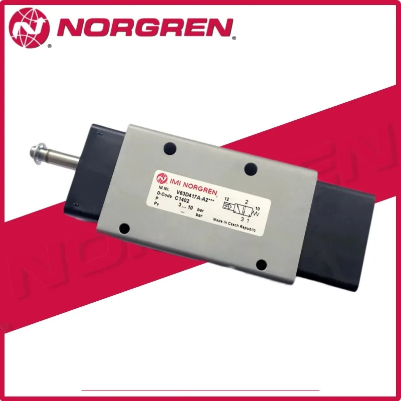 Norgren 솔레노이드 밸브 V63D413A-A212J A213J A218J A219J 24V/220V