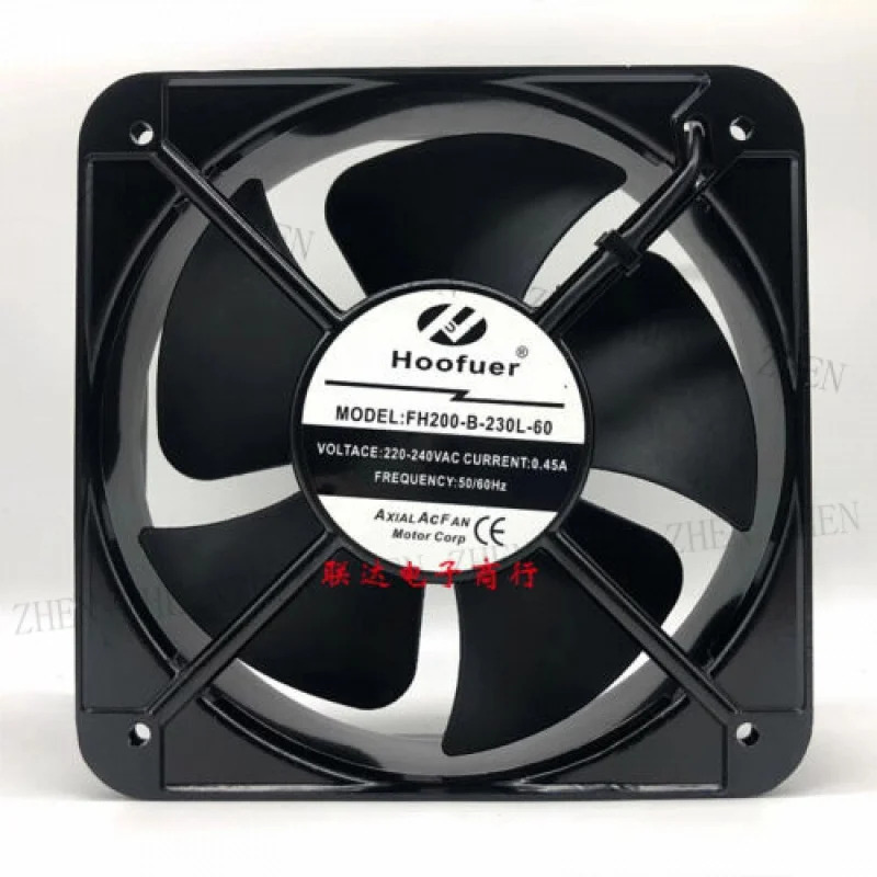 후퍼 FH200-B-230L-60 AC220V 0.45A 20060 20CM AC 냉각팬Y