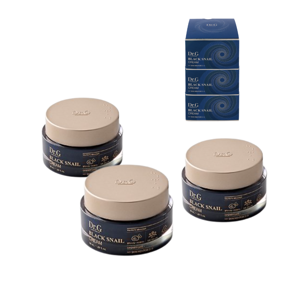 닥터지 블랙 스네일 크림 50ml x3개 - 상품 이미지