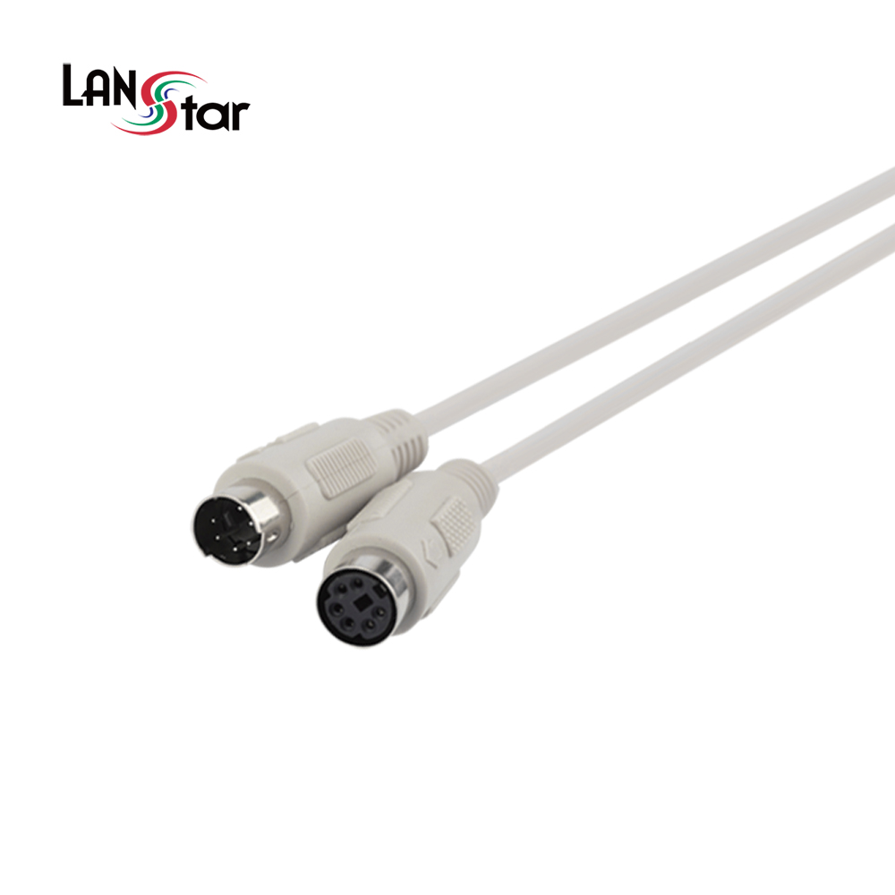 랜스타 LS-PS2-6MF-5M PS2 키보드 연장케이블 5M DIN 6P - 상품 이미지