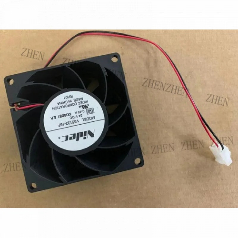 Y for V35132-16F 대용량 냉각팬 DC24V 0.45A 80x80x38mm 2핀