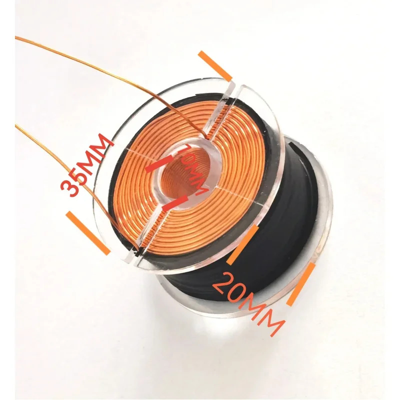 전자기 코일 500회전 0.49mm 에나멜 와이어 1개