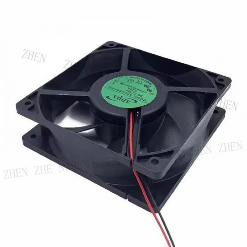 Y AD1248HX-F51 DC48V 0.20A 120x120x38 12CM 2선식 냉각팬
